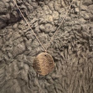 Authentic Tiffany & co. Silver pendant medallion